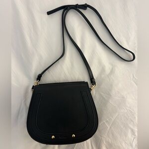 Chloe Black Leather Crossbody